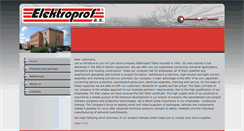 Desktop Screenshot of elektroprof-as.cz